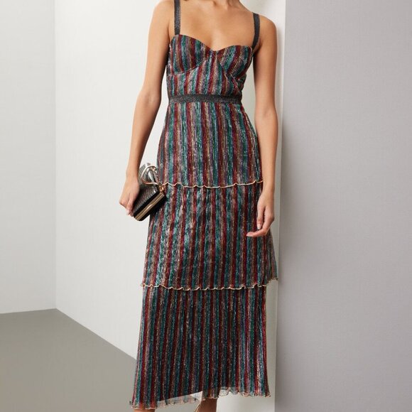 SAYLOR Aviva Metallic Dress - Picture 8 of 9